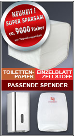 Toilettenpapier Einzelblatt