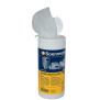 Soennecken Reinigungst�cher Clean Box, 100 Stk./Dose, getr�nkte T�cher