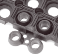 Verbindungselement fr RINGGUMMI MATTEN in schwarz - Strke 22 mm