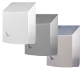 Papierhandtuchspender fr Midi-Rollen Innenabrollung bis  220 mm Edelstahl wei silber oder geschliffen