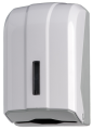 Einzelblatt Toilettenpapierspender Wave fr 2 Pack. ABS wei