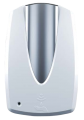 Sanitex automatischer Seifenspender fr 1200 ml Schaumseife Einwegkartuschen Farbe: weiss/verchromt