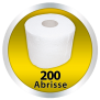 Euroseptica Toilettenpapier - Klopapierrolle - Wc-Papierrolle, 2-lagig, 100% Zellstoff
