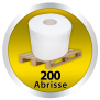 Euroseptica Toilettenpapier - Toilettenpapierrollen - Klopapierrollen, 2-lagig ,100%  Zellstoff, Pal.252 St.