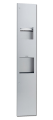 Papierhandtuchspender Sensor-Hndetrockner Abfallbehlter 12,5 L Wandeinbau Edelstahl matt