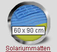 Solariummatten 60 x 90 cm
