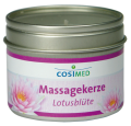 Massagekerze Lotusblüte 92 g Dose 4 Stück pro VE