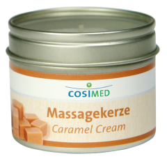 Massagekerze Caramel Cream 92 g Dose 4 Stck pro VE