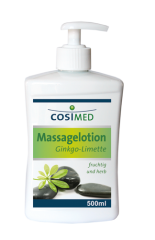 Aroma-Massagelotion Ginkgo-Limette 500 ml (Dosierflasche) 3 Stck pro VE