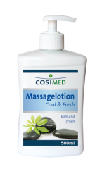 Aroma-Massagelotion Cool & Fresh 500 ml (Dosierflasche) 3 Stck pro VE