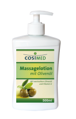 Aroma-Massagelotion mit Olivenl 500 ml (Dosierflasche) 3 Stck pro VE