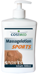 Massagelotion SPORTS 500 ml Dosierflasche 3 Stck pro VE