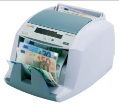 RATIOTEC Banknotenzählmaschine rapidcount S 85 Farbe grau Maße 355 x 330 x 266 cm (L x B x H) Sicherheitsstufe 3