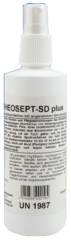 Rheosept-SD plus 1000 ml Sprayflasche alkoholische Schnelldesinfektion 10 Flaschen pro VE Medizinprodukt.