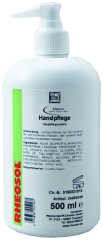 rheosol-Hautpflegecreme 3-Schritt Handpflege 500 ml Pumpflasche 8 Flaschen pro VE