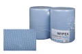 Wipex blaue Werkstattrolle Blue Tech 2-lagig 38x38 cm, 2 Putzrollen  500 Tcher - Palette