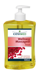 Wellness Massagel Rose 500 ml (Dosierflasche) 3 Stck pro VE