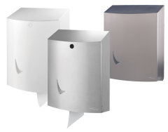 Toilettenpapierspender fr 3 Rollen bis  14 cm Edelstahl