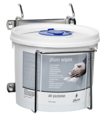 Wandhalterung fr Plum Wipes passend fr Heavy-Duty Handreinigungstcher 5331 und All-Purpose-Tcher 5332