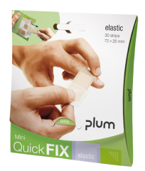 QuickFiMini Pflasterspender Spenderkarton inkl. 30 Stk. elastic Pflasterstrips