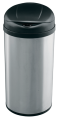Abfallbox Silver Round öffnet und schließt per Kontakt-Sensor 50 Liter