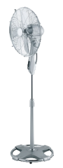 Honeywell Ventilatoren Standventilator Farbe chrom Leistung 55 W Durchmesser 40 cm