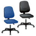 Bürodrehstuhl YOUNICO plus-3 Rückenlehnenhöhe: 54-62 cm Farbe: schwarz oder blau
