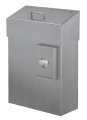 Hygiene-Abfallbehälter mit Schleusenklappe und Hygienebeutelhalter Edelstahl 10 Ltr