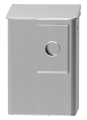 Hygiene-Abfallbehälter (kleinere Version) aus Edelstahl mit Hygienebeutelhalter 6 Ltr