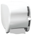 Handtuchrollen-Automat mit Hebeltechnik. Farbe: weiß