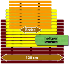 Badematte Karibik hellgrn 120 cm breit Lnge frei whlbar Preis pro lfm