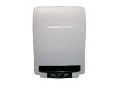 Handtuchrollen-Spenderautomat wei-transparent mit Sensorautomatik