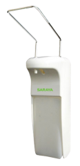 Saraya Desinfektionsmittelspender fr Euroflaschen und Alkohol Flssigkeiten MDS-1000PW 1 L manuell