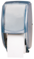Toilettenpapierspender Duett Standard für 2 Rollen im Classic Style Eisblau transparent