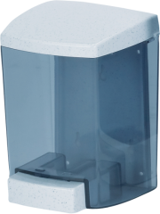 Seifenspender Classic fr 0.9 L Flssigseifen und Lotionen Eisblau transparent