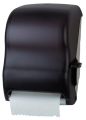 Handtuchrollenspender Infinity System mit Hebeltechnik im Classic Style Farbe: perl-schwarz transparent