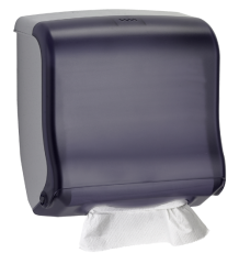 Falthandtuchspender Classic Style Mini Farbe: perl-schwarz transparent
