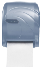 Sensor Handtuchrollenspender Tear-N-Dry Essence im Oceans Style Farbe: Eisblau transparent