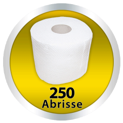 Toilettenpapierrollen 2-lagig 100% Zellstoff