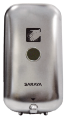 Saraya Sensor-Seifenspender UD 2200 matt-chrom fr 1 L Flssigseifenbeutel