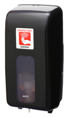 Saraya Sensorspender UD-9000 Farbe schwarz fr 1,2 L Schaumseifenkartusche / Kartusche Hndedesinfektionsmittel