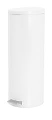 Tretabfalleimer Edelstahl weiss - 20 Liter von Brabantia