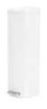 Tretabfalleimer Edelstahl weiss - 20 Liter von Brabantia