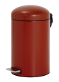 Retro Tretabfalleimer Edelstahl Deep Red - 12 Liter von Brabantia