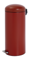 Retro Tretabfalleimer Edelstahl Deep Red - 30 Liter von Brabantia