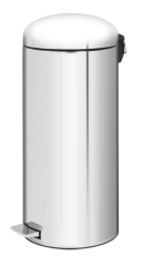 Retro Tretabfalleimer Edelstahl - 30 Liter von Brabantia