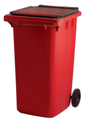 Recyclingcontainer 240 L fr Kunststoffe