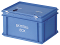 Batteriebehälter für Batterien und Knopfzellen