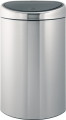 Touch Bin Brabantia halbrund 40 L Optik: Edelstahl matt mit Fingerprint Proof