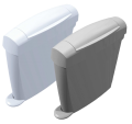 Damenhygienebehälter 20 Liter mit Automatiksensor weiß oder grau